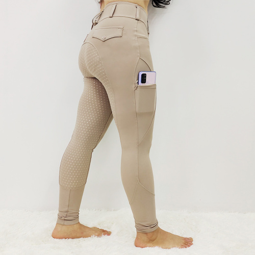 Women Horse Riding Breeches Silicone Equestrian Clothings