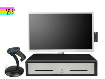 All In One Touchscreen Computers With Atom N455,15.6" Led, Integrated Intel Gma3500, 256m