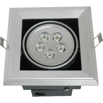 5W grille lamp lighting/ led grille ceiling light/Office /grille lamp