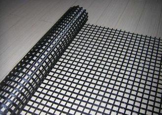 High Strength Fiberglass Geogrid for Bridge , PP Glass Fibe