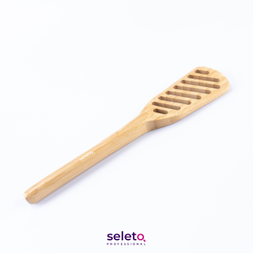 Eco-Friendly Bamboo Hair Tint Mixing Tools for Salon and Barber Use