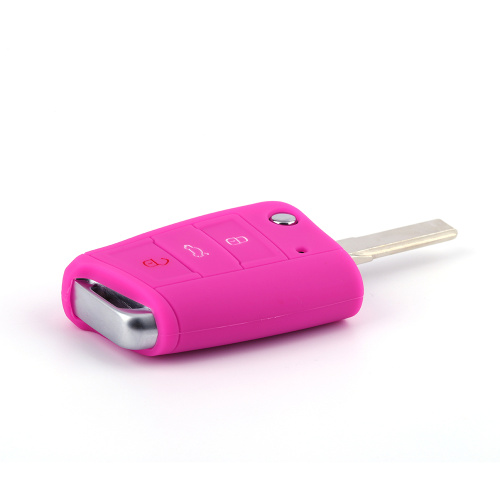 12 Colors VW Silicone Car Key Case