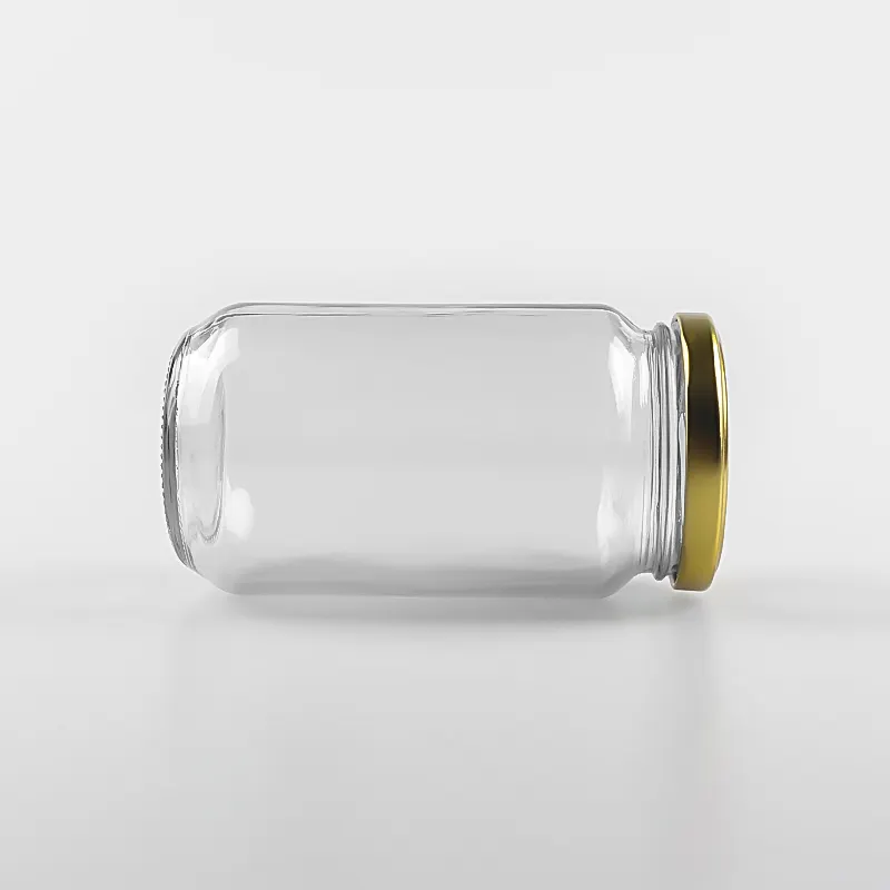 370ml Glass Jar With Lid6 Png