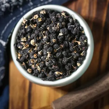 Gift Box Package Black Goji Berries From Qinghai