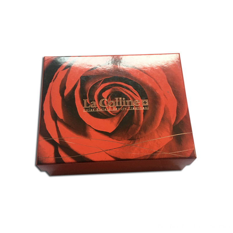 Rose Cover Design Cardboard Gift Packaging Box