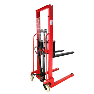 Hydraulic Manual Hand Stacker - Lift and Move Pallets Efficiently" 

However, if you need a more SEO-friendly and concise title, consider:

"Hydraulic Manual Hand Stacker | Lift Pallets Easily