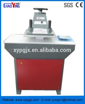Hydraulic leather die cutting machine/clicker press cutting machine