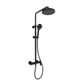 Matte Black Slim Style Shower Set