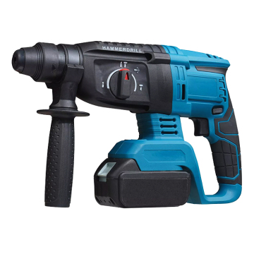 Professional 24V Cordless Brushless Electric Rotary Hammer Drill - 26MM 1200W