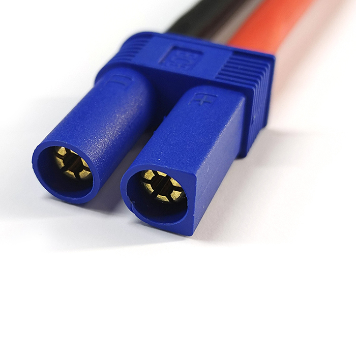 Silicone protective battery cable