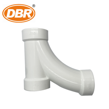 1-1/2Inch Combination Wye and 1/8 Bend CPVC