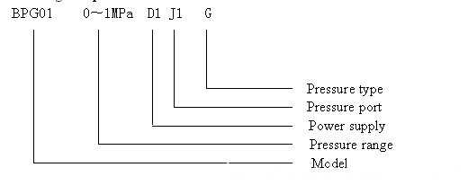 BPG01 ordering example