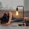 USB Industrial Edison Nightstand Table Table Lampe