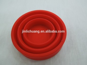Hot selling silicone collapsible travel cup, silicone camping cup/ collapsible silicone cup/ foldable cup
