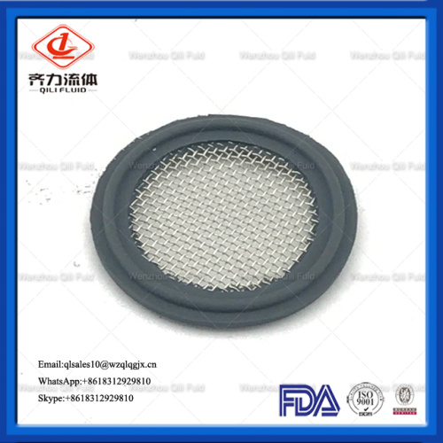 Sanitary Fittings Clamp Ferrule Gasket with Mesh