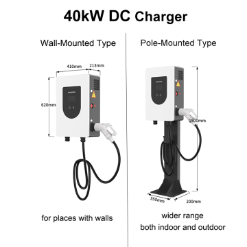 Estação de carregamento comercial do carregador de 40kW DC