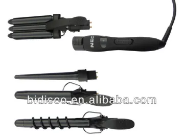interchangeable head 3/4/5 in 1 hair styler
