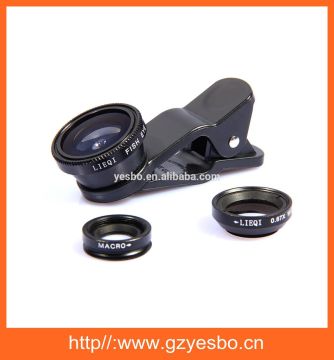 Universal clip fisheye lens for mobile phone accessory mini fisheye lens fisheye lens for samsung galaxy