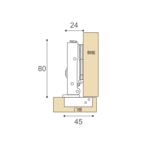 Мягкие петли шкафа