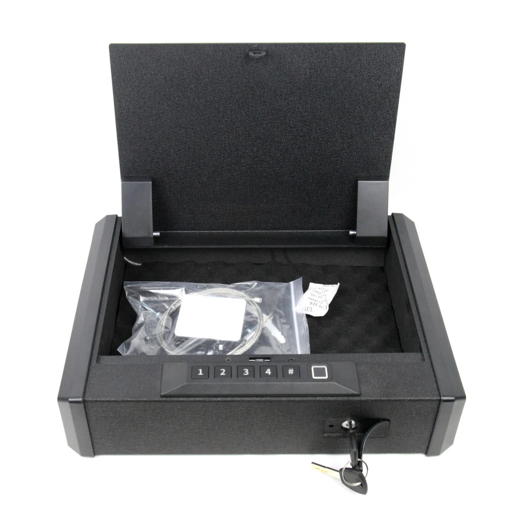 Tiger Pistol Safe Box BioMetric Pyffint Safe Box Hand Gun Safe (HP-GAP)