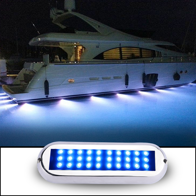Genuine Marine Underwater Led Boat Lights Underwater Waterproof Blue Light For Ship Yacht Boats