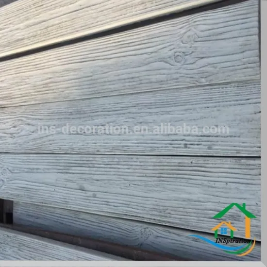 Durable cement wood wall