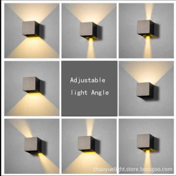 Wholesale IP65 Square Wall Washer - Waterproof Cube Outdoor Wall Light with LED Aluminum Housing