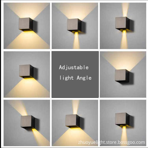 Wholesale IP65 Square Wall Washer - Waterproof Cube Outdoor Wall Light with LED Aluminum Housing