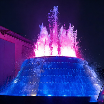 Фонтани тиҷории аз пӯлоди зангногир