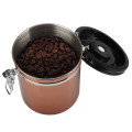 Coffee Storage Jar Stainless Steel Vacuum Seal Container