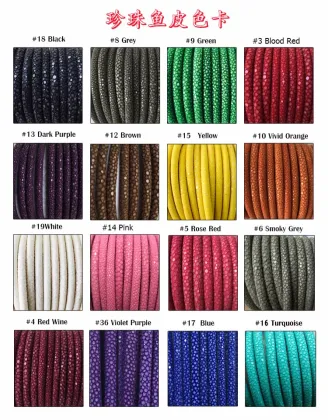 Genuine Python Skin Nail  Stingary Bracelet