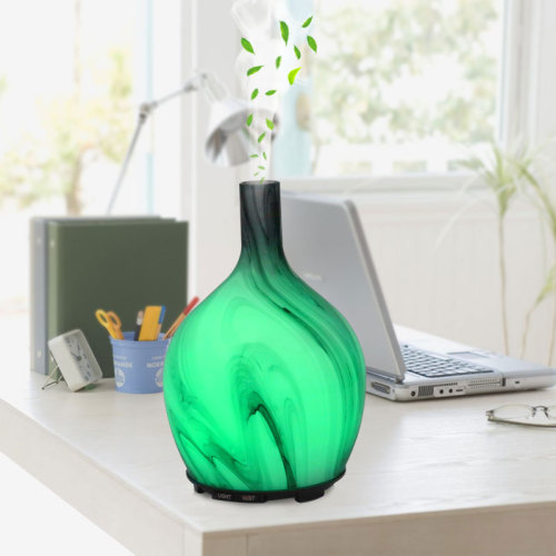 Colored Glass Diffuser Essential Oil Aromatherapy