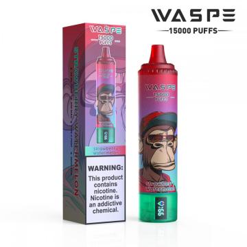 Europe Hot Selling Waspe15k puffs Disposable Vape RGB