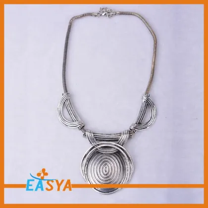 Helix Pendant Necklace Spiral Pendant Necklace Helix/Spiral Necklace