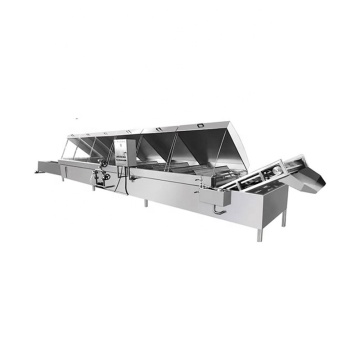 High-Quality Meatball Production Line: Machine-Made Frozen Stuffed Meatballs with Boiling Molding Tank