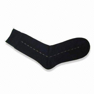 Men's Cotton Socks, Available in Various Colors and Patterns, OEM Orders are Welcome