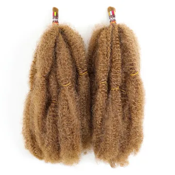 Premium Fiber Tangle Free 100% Synthetic Marley Braid Soft Afro Kinky Hair Bulk