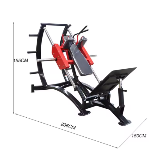 commercial fitness equipment hack squat machine