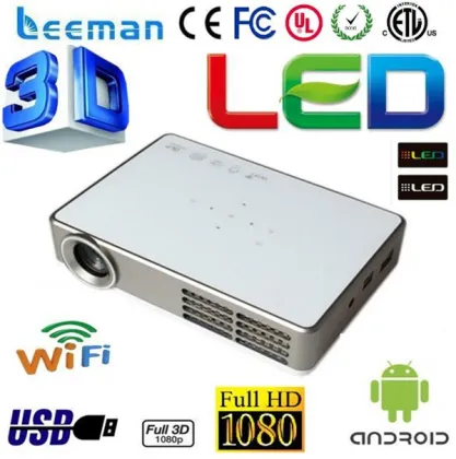 mini pocket lcd projector miracast airplay dlna projector
