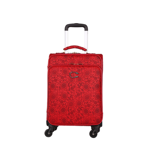 waterproof PU luggage travel women luggage