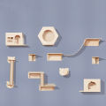 Cat Wall Shelves and Perches Wooden Wall Mounted
