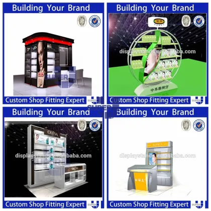 best manufacturer interior stands shop furniture for cosmetics