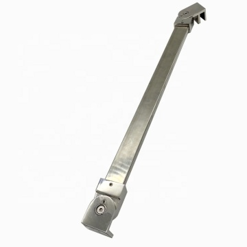 GUIDA 515001 Roestvrij staal frameless vaste paneel wand-glazen douchedeurondersteuning-SS304