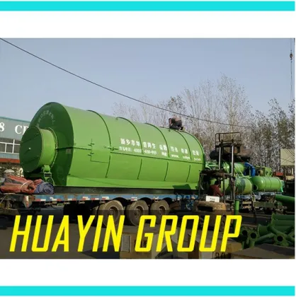 HUAYIN hot sale waste tire recycling to oil equipment