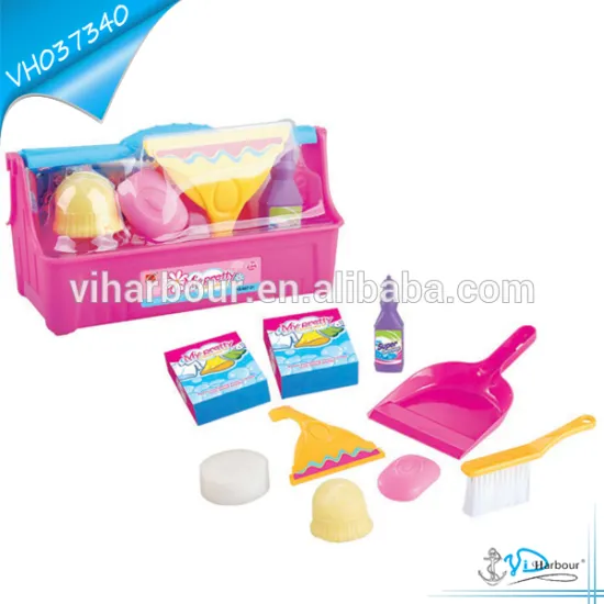 Cheap Funny Plastic Kids Cleaning Garage Play Set Toy