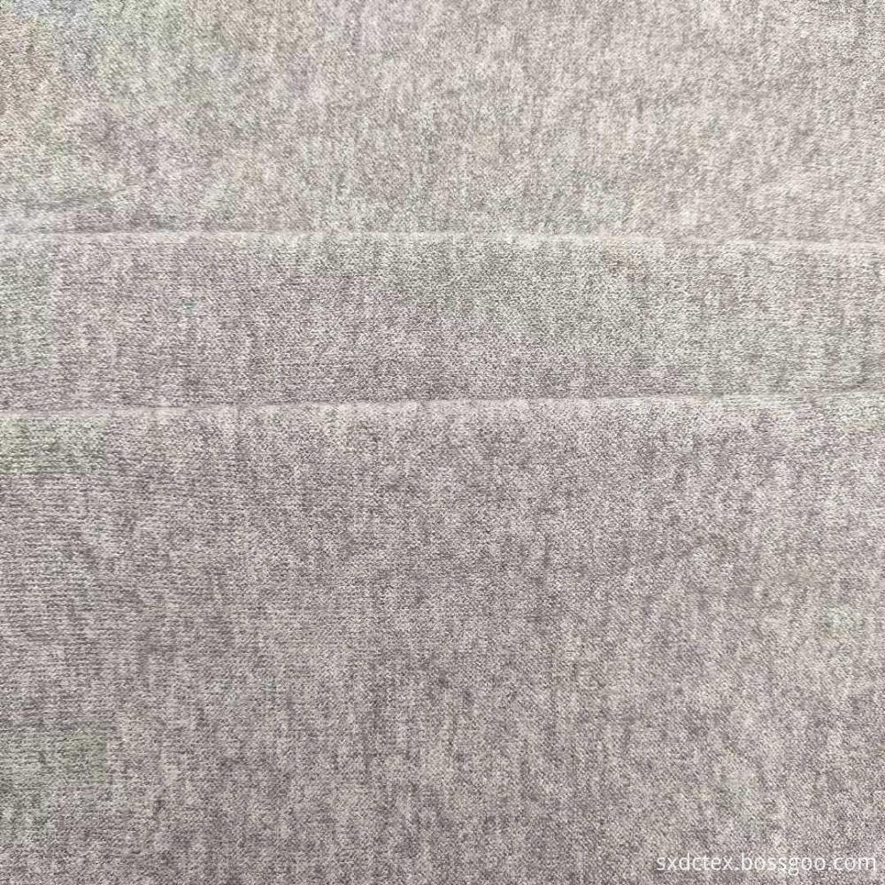 Imitation Rbbit Hair Yarn Knitted Jersey Fabric