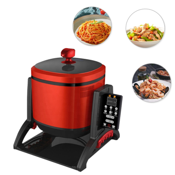 2200W Electromagnetic Heating Intelligent Cooker Robot for Home Kitchens