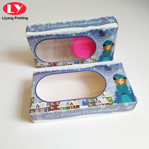 Custom Boxes Window Nail Polish Paper Box Packaging