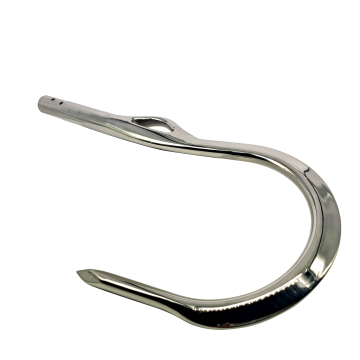 Edelstahl -Gaffboot Trolling -Fischerei mit FP/Kohlenstoffpol