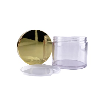 High End Plastic Body Scrub Containers - 250ml, 4 oz, 6 oz, 8 oz Jars with Lids